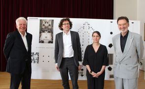 V. l.: DI Wolfgang Schaffer, Prof. Wilfried Kuehn, Mag.a Henny Liebhart-Ulm, Dr. Maximilian Strasser. 