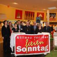 Aktion der Allianz für den freien Sonntag im WELAS Park - Foto: GPA-djp / Aktion der Allianz für den freien Sonntag im WELAS Park - Foto: GPA-djpAktion der Allianz für den freien Sonntag im WELAS Park - Foto: GPA-djp Aktion der Allianz für den freien Sonntag im WELAS Park - Foto: GPA-djp
