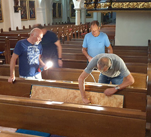 neue Kirchenheizung 2020